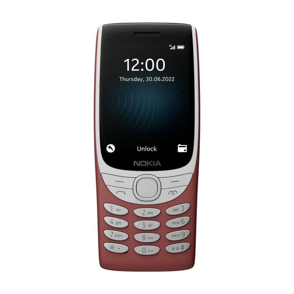 Mobiltelefon Nokia 8210 Rød 2,8"