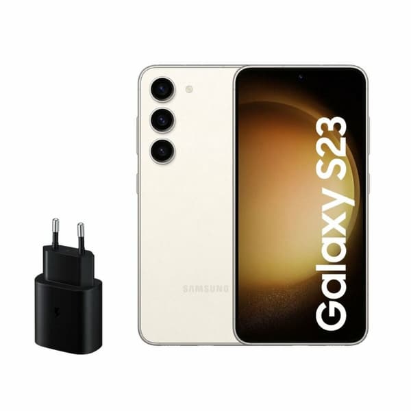 Smartphone Samsung Galaxy S23 Hvid 6,1" Flødefarvet 128 GB Octa Core 8 GB RAM Cremefarvet