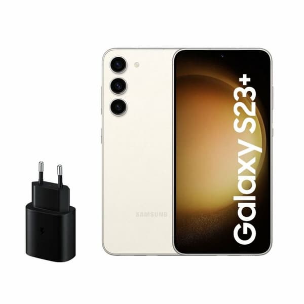 Smartphone Samsung Galaxy S23 Plus Hvid 6,6" Flødefarvet 512 GB Octa Core 8 GB RAM Cremefarvet