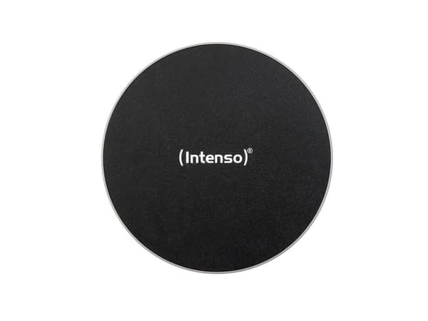 Intenso BA2 - Trådløs ladepute + AC-strømadapter - 15 watt - svart