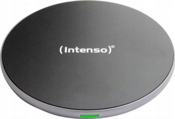 Intenso BA2 - Trådløs ladepute + AC-strømadapter - 15 watt - svart