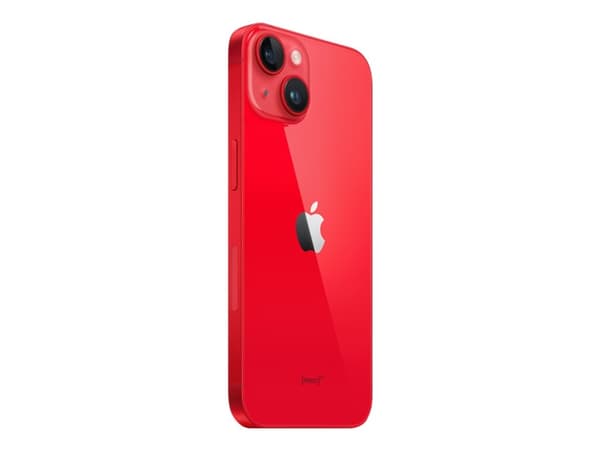 Apple iPhone 14 - (PRODUCT) RED - 5G smartphone - dual-SIM / Internal Memory 256 GB - OLED-skärm - 6.1" - 2532 x 1170 pixlar - 2 bakre kameror 12 MP,