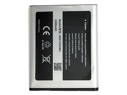 Extra Digital DV00DV6106, Battery, Samsung, G810, T749, D788, I688, W699, G818, I8510C, Lithium-Ion (Li-Ion), 1200 mAh, 3.7 V