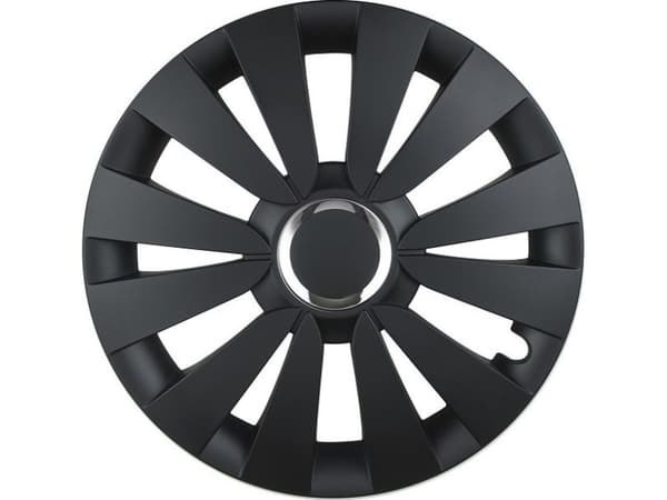 Halsbånd Leoplast Kolpak sky 16" svart matt