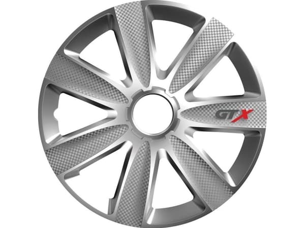 Versaco napasuoja 15" VERSACO GTX carbon / hopea