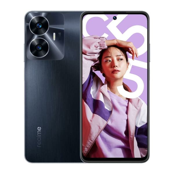 Smarttelefoner Realme C55 6,7" 8 GB RAM 256 GB 6,72" Svart 8 GB RAM 256 GB
