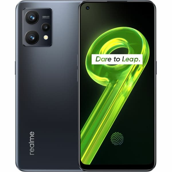 Smarttelefoner Realme Realme 9 Svart 6,4" 6 GB RAM Qualcomm Snapdragon 680 128 GB 256 GB