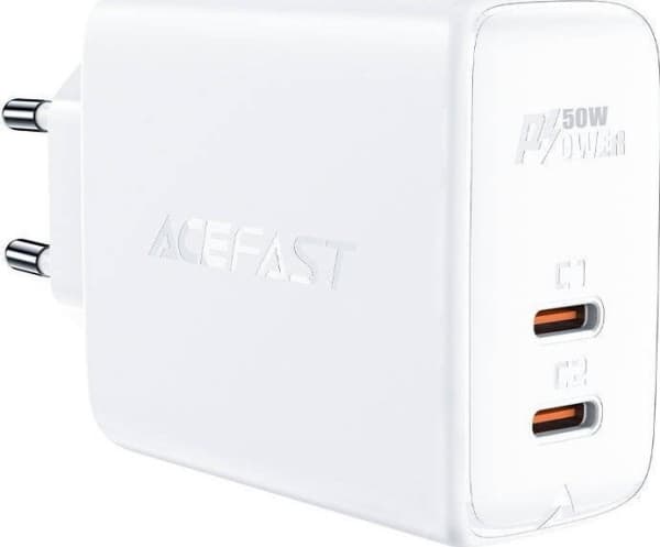 Acefast GaN 2x USB-C-laddare (6974316281450)