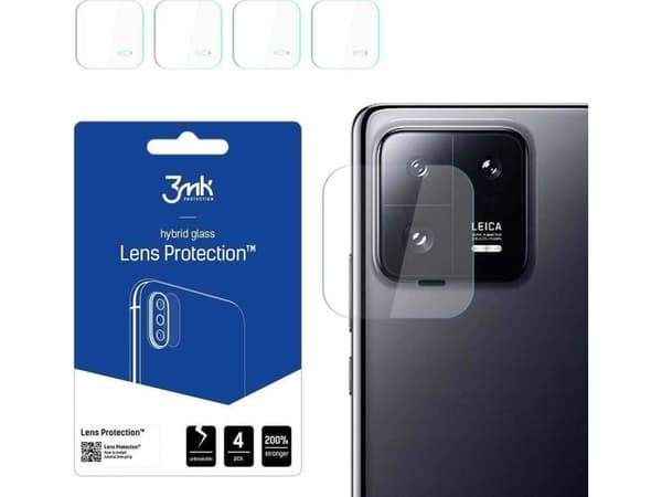 3MK 3MK Lens Protect Xiaomi 13 Pro Suojaus kameran objektiiville 4kpl