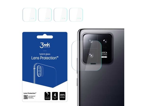 3MK 3MK Lens Protect Xiaomi 13 Pro Suojaus kameran objektiiville 4kpl