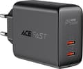 Miniatyrbilde 1 av 5: Acefast 2x USB-C 2.4A lader (6974316280194)