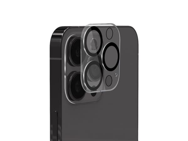 eSTUFF Titan Shield - Linsebeskytter for mobiltelefon - gjennomsiktig - for Apple iPhone 13, 13 mini