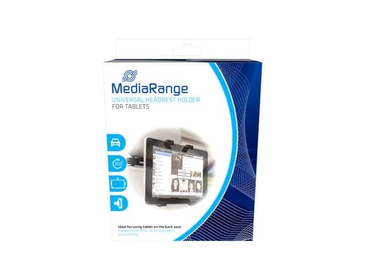 MediaRange MRMA203, Matkapuhelin/älypuhelin, Tabletti/UMPC, Passiiviteline, Auto, Musta
