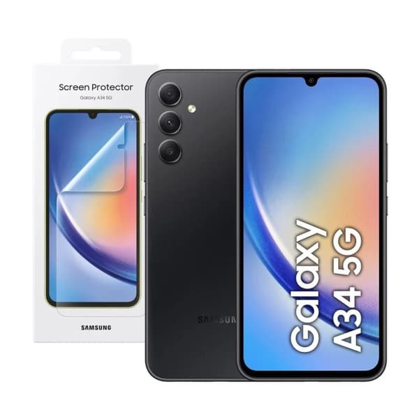 Smarttelefoner Samsung Galaxy A34 5G Svart 6,6" 1 TB 128 GB Octa Core Grafitt
