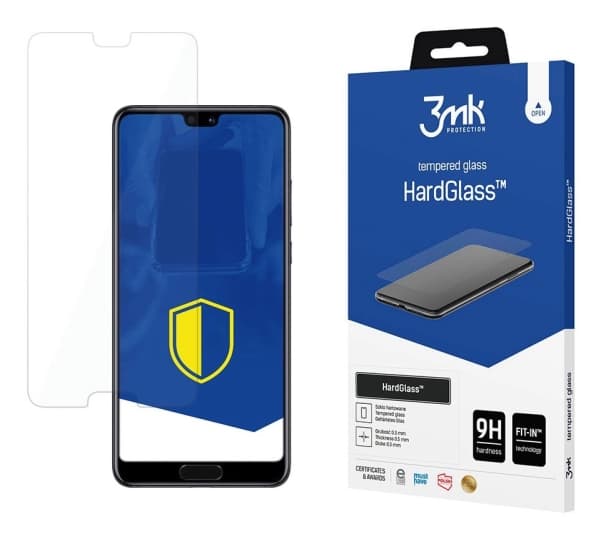 3MK HardGlass 9H karkaistu lasi Huawei P20:lle