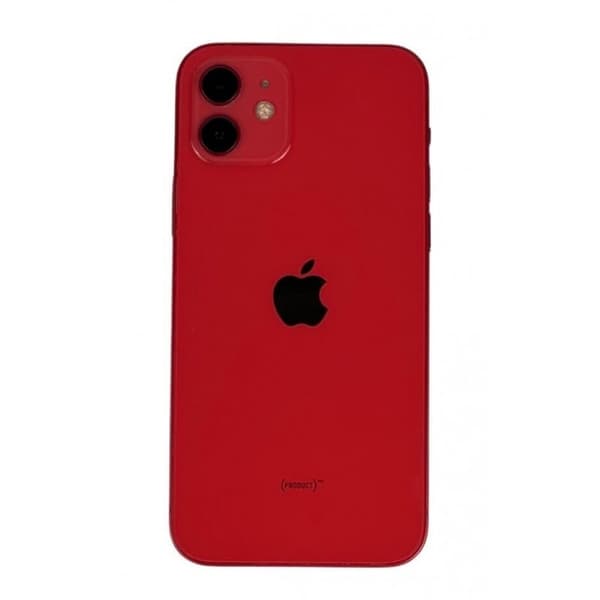 BEGAGNAD iPhone 12 64GB 5G (PRODUCT)RED med 1 års garanti