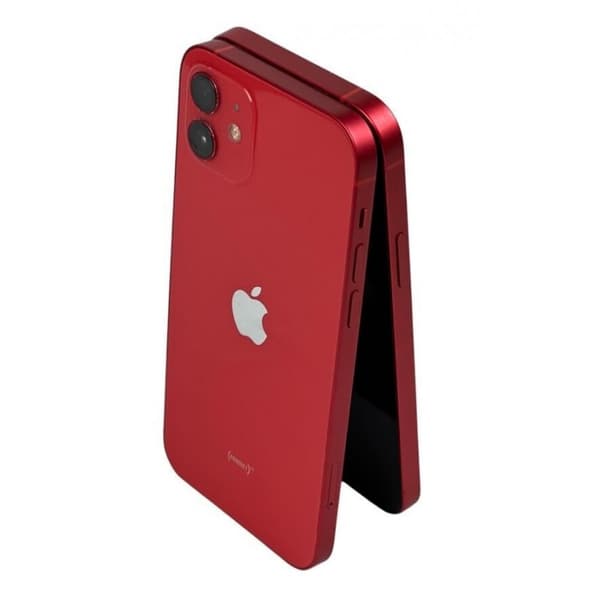 BEGAGNAD iPhone 12 64GB 5G (PRODUCT)RED med 1 års garanti