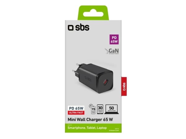 SBS TETRGAN1C65W, Innendørs, AC, Sort