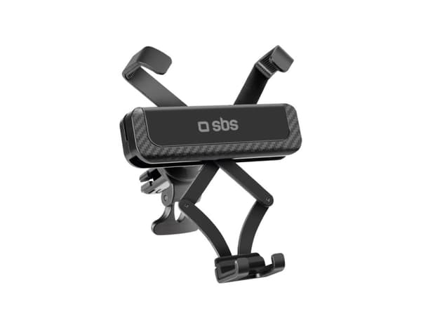 SBS TESUPGRAVSTD, Mobiltelefon/smarttelefon, Passiv holder, Bil, Sort Sort