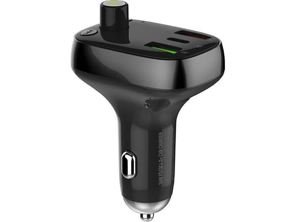 FM-sändare LDNIO FM-sändare LDNIO Bluetooth C704Q 2USB, USB-C + USB-C-kabel