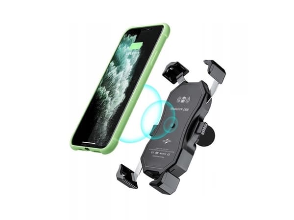 MOTORCYKEL TELEFONHOLDER FREEDCONN MC1W MED INDUKTIV OPLADER