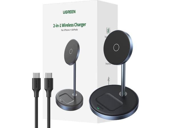 Ugreen Langaton laturi 2in1 UGREEN 90668
