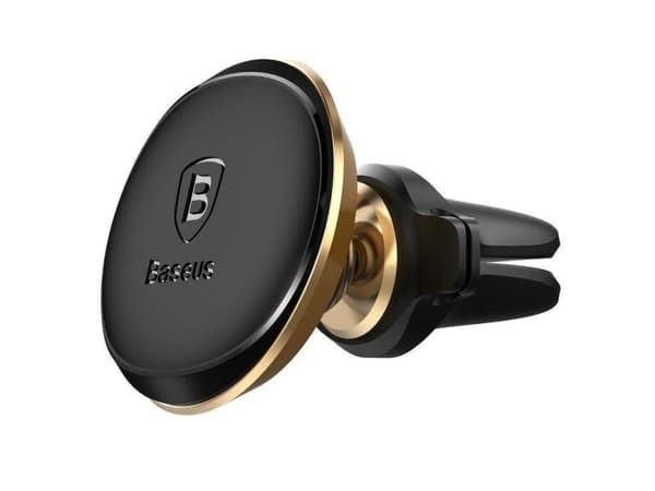 Baseus SUGX020015, Mobiltelefon / smartphone, Passiv hållare, Bil, Svart, Guld Svart, Guld
