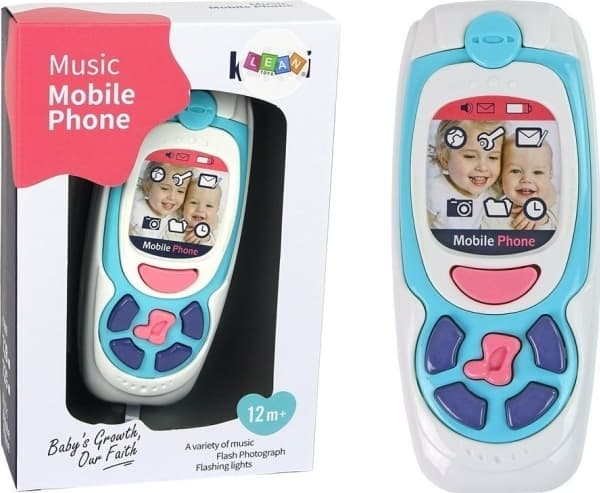 LeanToys Lasten opetuskännykkä Melody Blue Melody sininen