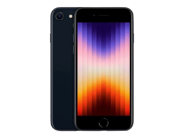 Refurbished Apple iPhone SE 3.gen 64GB (Midnight) - Condition: Grade B