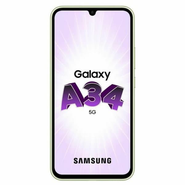 Samsung Galaxy A34 5G 16,8 cm (6.6") Hybrid Dual SIM USB Type-C 6 GB 128 GB 5000 mAh Limefarget