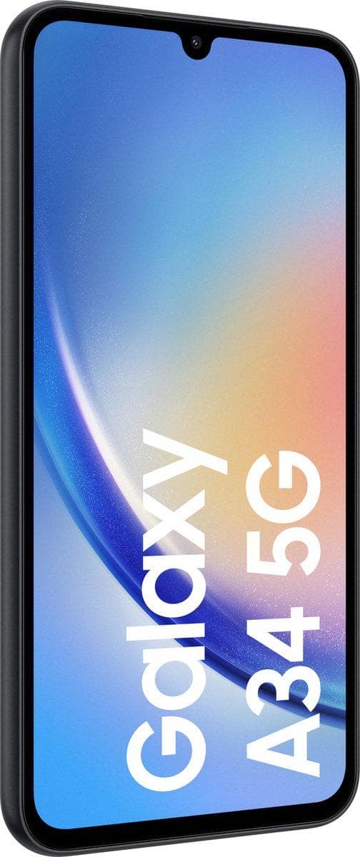 Samsung Galaxy A34 5G - Enterprise Edition - 5G smartphone - dual SIM - RAM 6GB / intern hukommelse 128GB - microSD slot - OLED-skærm - 6,6" - 2340 x