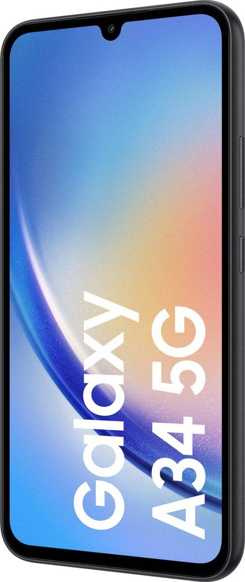 Samsung Galaxy A34 5G - Enterprise Edition - 5G smartphone - dual SIM - RAM 6GB / intern hukommelse 128GB - microSD slot - OLED-skærm - 6,6" - 2340 x