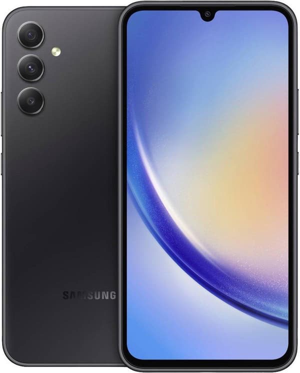 Samsung Galaxy A34 5G - Enterprise Edition - 5G smartphone - dual SIM - RAM 6GB / intern hukommelse 128GB - microSD slot - OLED-skærm - 6,6" - 2340 x