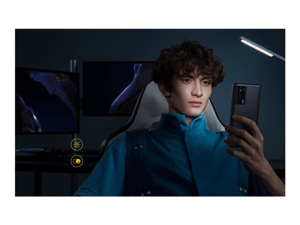 Xiaomi POCO F5 Pro - 5G pekskärmsmobil - dual-SIM - RAM 12 GB / Internminne 256 GB - OLED-skärm - 6.67" - 3200 x 1440 pixlar (120 Hz) - 3 st. bakre k