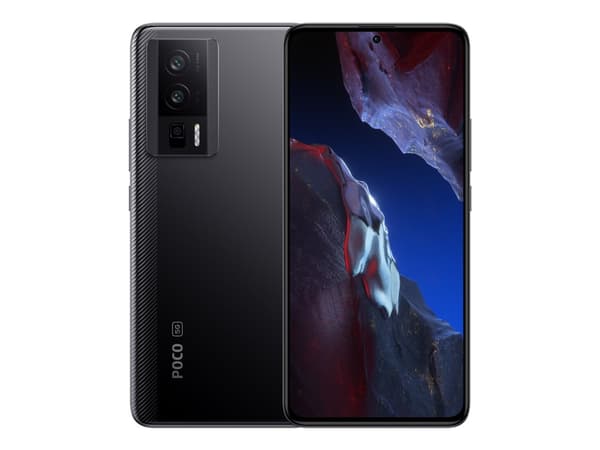 Xiaomi POCO F5 Pro - 5G pekskärmsmobil - dual-SIM - RAM 12 GB / Internminne 256 GB - OLED-skärm - 6.67" - 3200 x 1440 pixlar (120 Hz) - 3 st. bakre k Svart