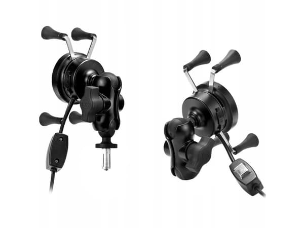 MOTORCYKEL TELEFONHOLDER FREEDCONN MC7W MED INDUKTIV OPLADER