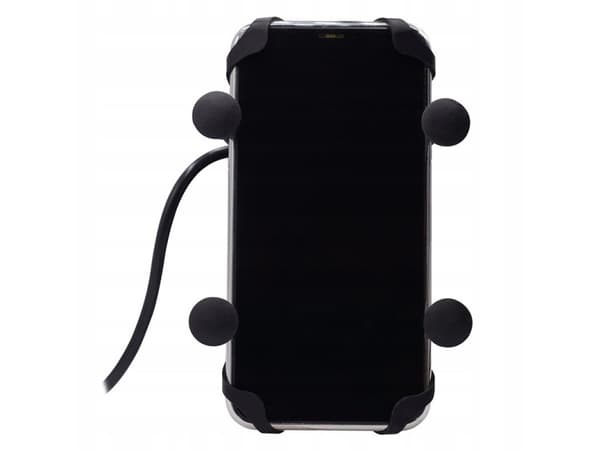 MOTORCYKEL TELEFONHOLDER FREEDCONN MC7C + BM2R FASTGØRELSE AF HOVEDRØR