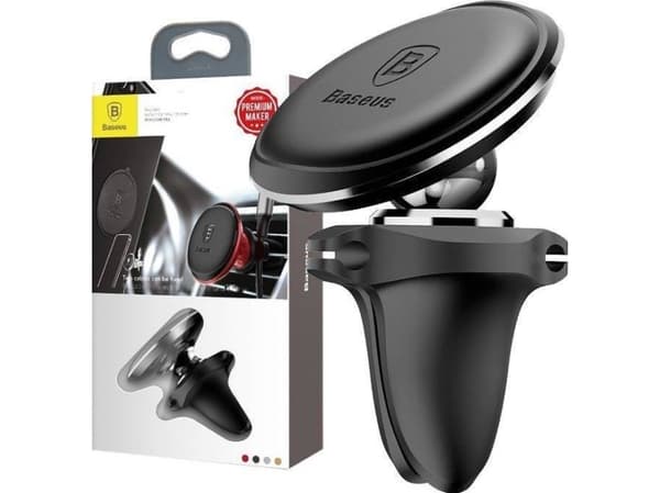 Baseus SUGX020001, Mobiltelefon / smartphone, Passiv hållare, Bil, Svart