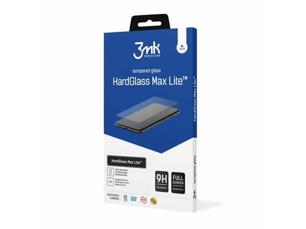 3MK 3MK HardGlass Max Lite Oppo A16s black/black Fullscreen Glass Lite
