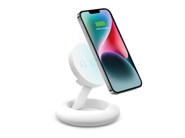SBS TEWIRMAGSTAND10W, Mobiltelefon/smarttelefon, Aktiv holder, Universell, Hvit