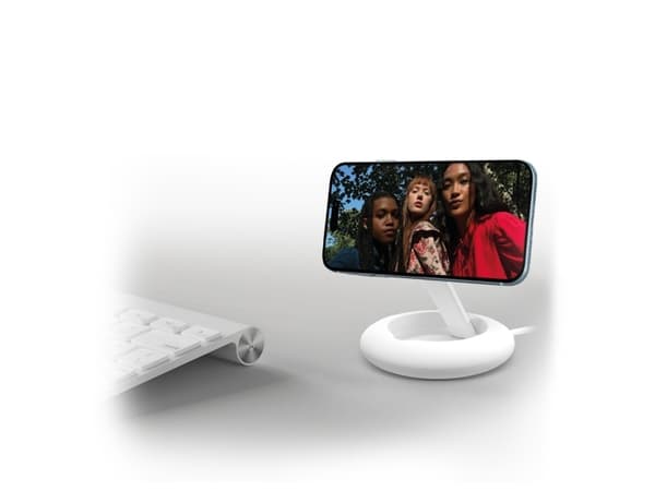 SBS TEWIRMAGSTAND10W, Mobiltelefon/smarttelefon, Aktiv holder, Universell, Hvit
