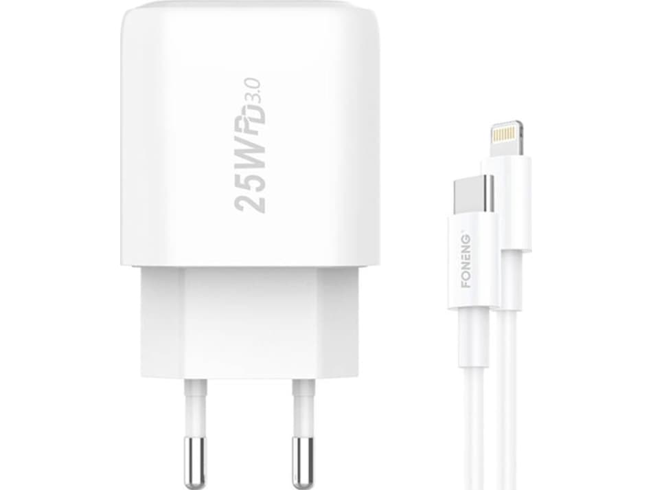 Foneng Lader Foneng EU40 Type-C Hurtiglader for iPhone