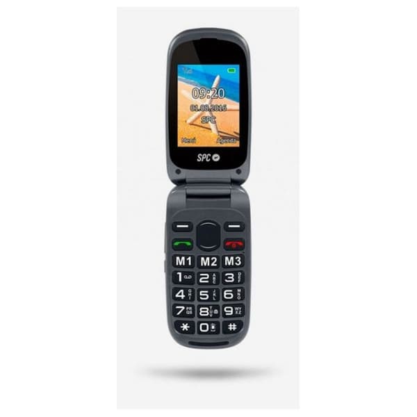 Mobiltelefon SPC Internet HARMONY BLACK Bluetooth FM 2.4" Svart
