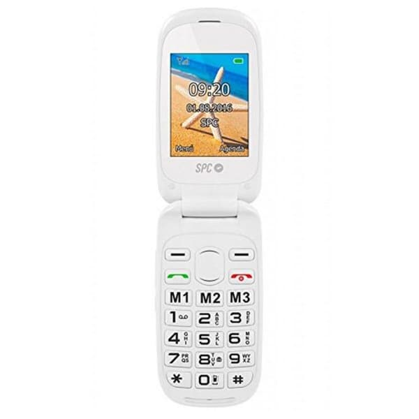 Mobiltelefon SPC Internet HARMONY WHITE Bluetooth FM 2.4" Hvit