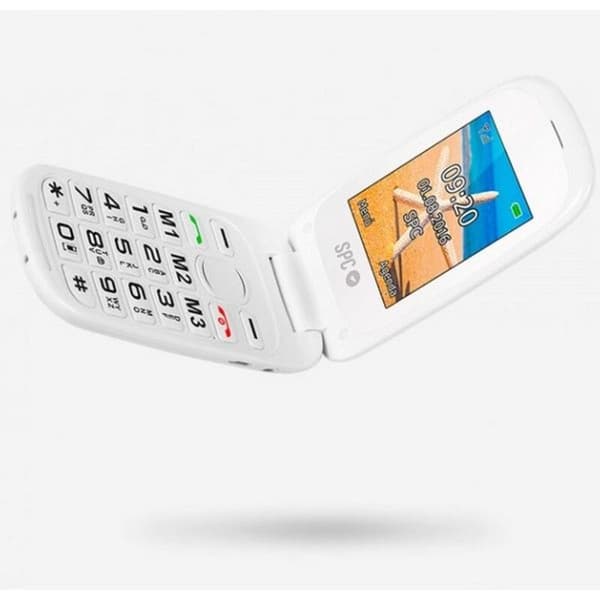 Mobiltelefon SPC Internet HARMONY WHITE Bluetooth FM 2.4" Hvit