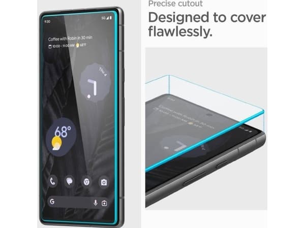 Spigen Glas.tR AlignMaster, Google, Pixel 7a Spigen kotelo, 1 stk, 1 kpl