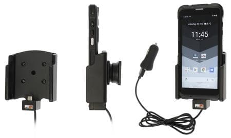 Brodit 721342, Mobile computer, Mobiltelefon/smarttelefon, Aktiv holder, Bil/innendørs, Sort