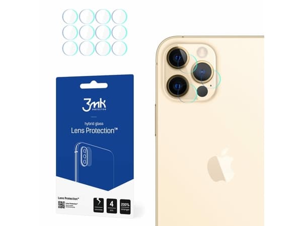 3MK hybridglass for kameralinse 3MK linsebeskyttelse Apple iPhone 13 Pro [4 PACK]