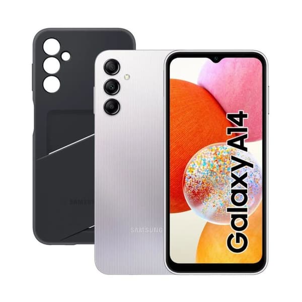 Smartphone Samsung Galaxy A14 Sølvfarvet 1 TB 128 GB Octa Core 4 GB RAM 6,6"