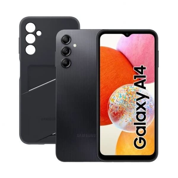 Smarttelefoner Samsung Galaxy A14 Svart 64 GB 1 TB Octa Core 4 GB RAM 6,6"